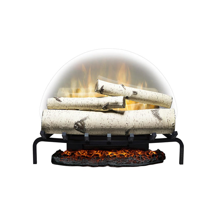 Dimplex 25-in Revillusion Birch Electric Fireplace Log Set w/ Ashmat