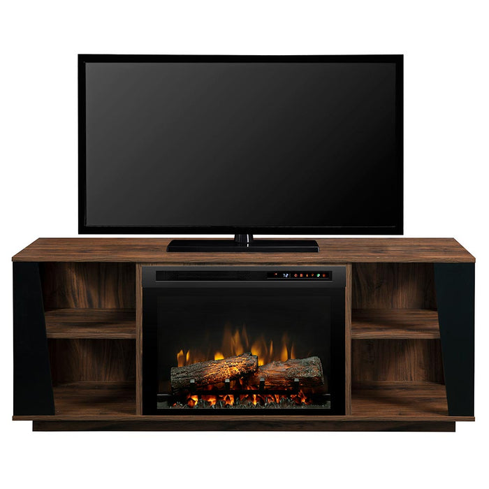 Arlo Electric Fireplace TV Stand in Walnut