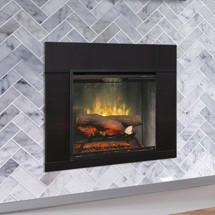 Dimplex 24 Inch Revillusion Built-In Electric Firebox Weathered Concrete