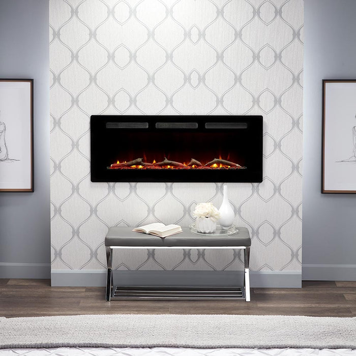 Dimplex Sierra 48" Wall-mounted/Built-In  Linear Electric Fireplace