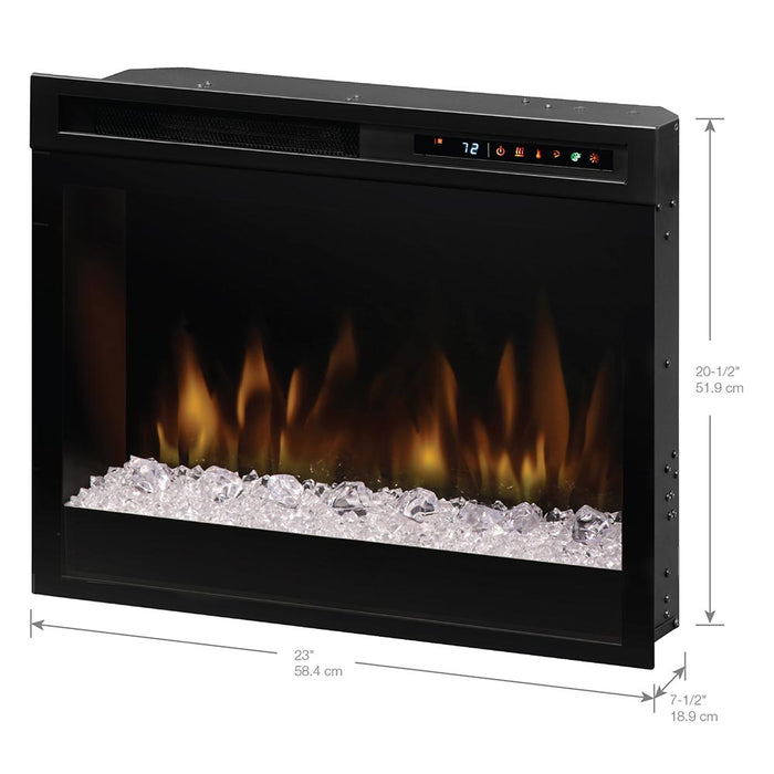 Dimplex Nova 23-In Multi-Fire XHD Contemporary Plug-In Electric Fireplace Insert