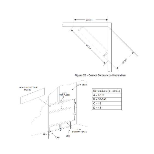 Empire Boulevard Slim 30 Linear Vent Free Gas Fireplace - VFSL30FP