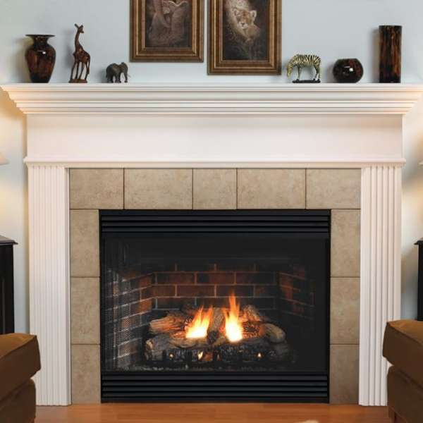 Empire Keystone Deluxe 34 B-Vent Gas Fireplace - BVD34FP