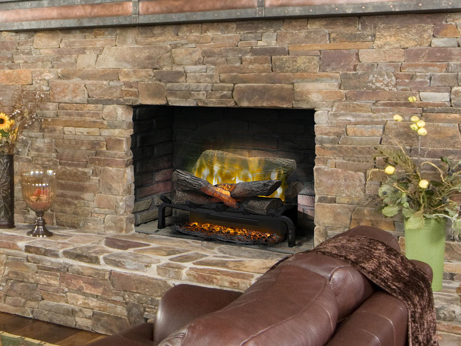 Dimplex 20-in Revillusion Electric Fireplace Log Set w/ 20" Ashmat